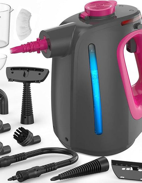 Load image into Gallery viewer, Pressurized Handheld Steam Cleaner &amp; Rechargeable Spin Scrubber

